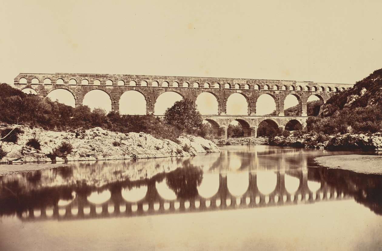 Pont du Gard - Édouard Baldus