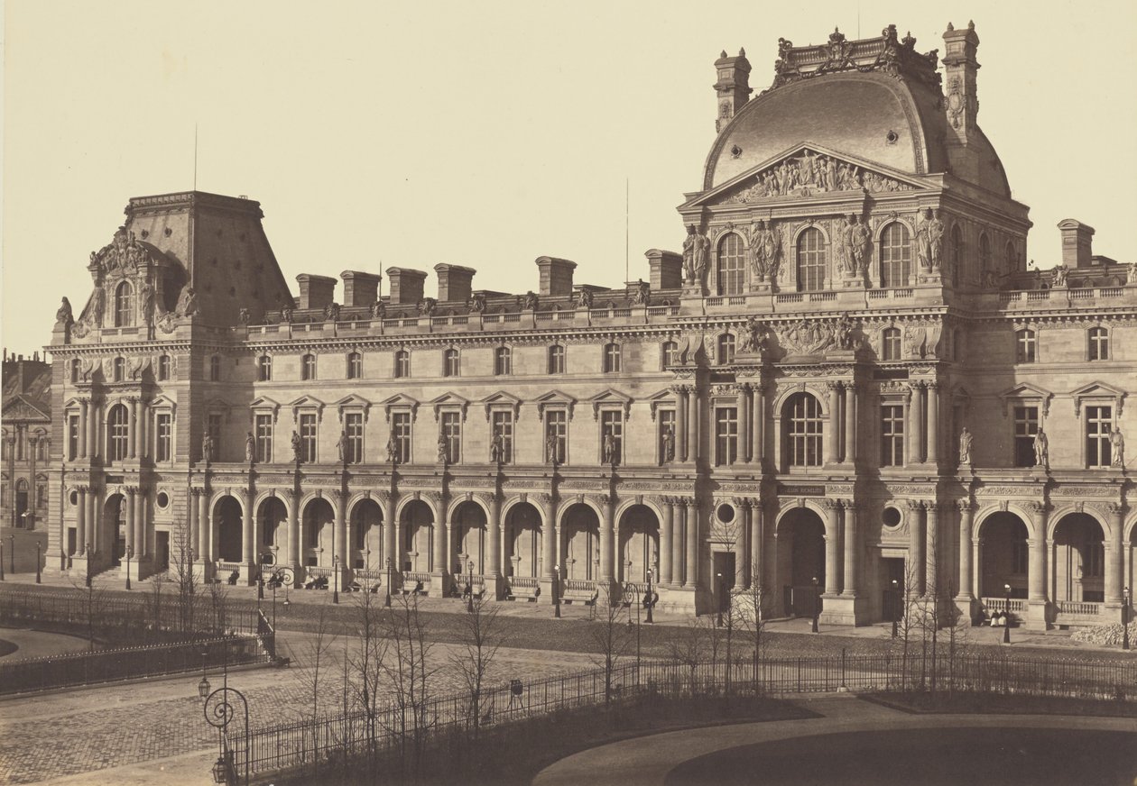 Le Pavillon Turgot, Louvre, Paris - Édouard Baldus