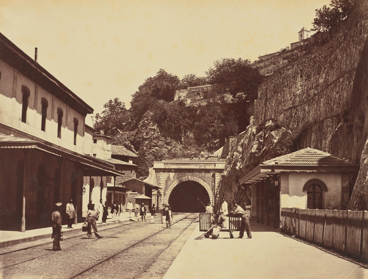 Vienne. Souterrain - Édouard Baldus