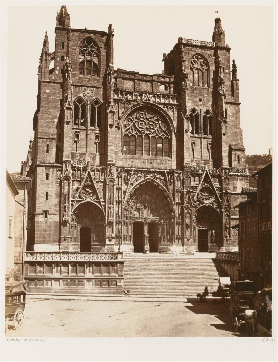 Vienne, Saint-Maurice - Édouard Baldus