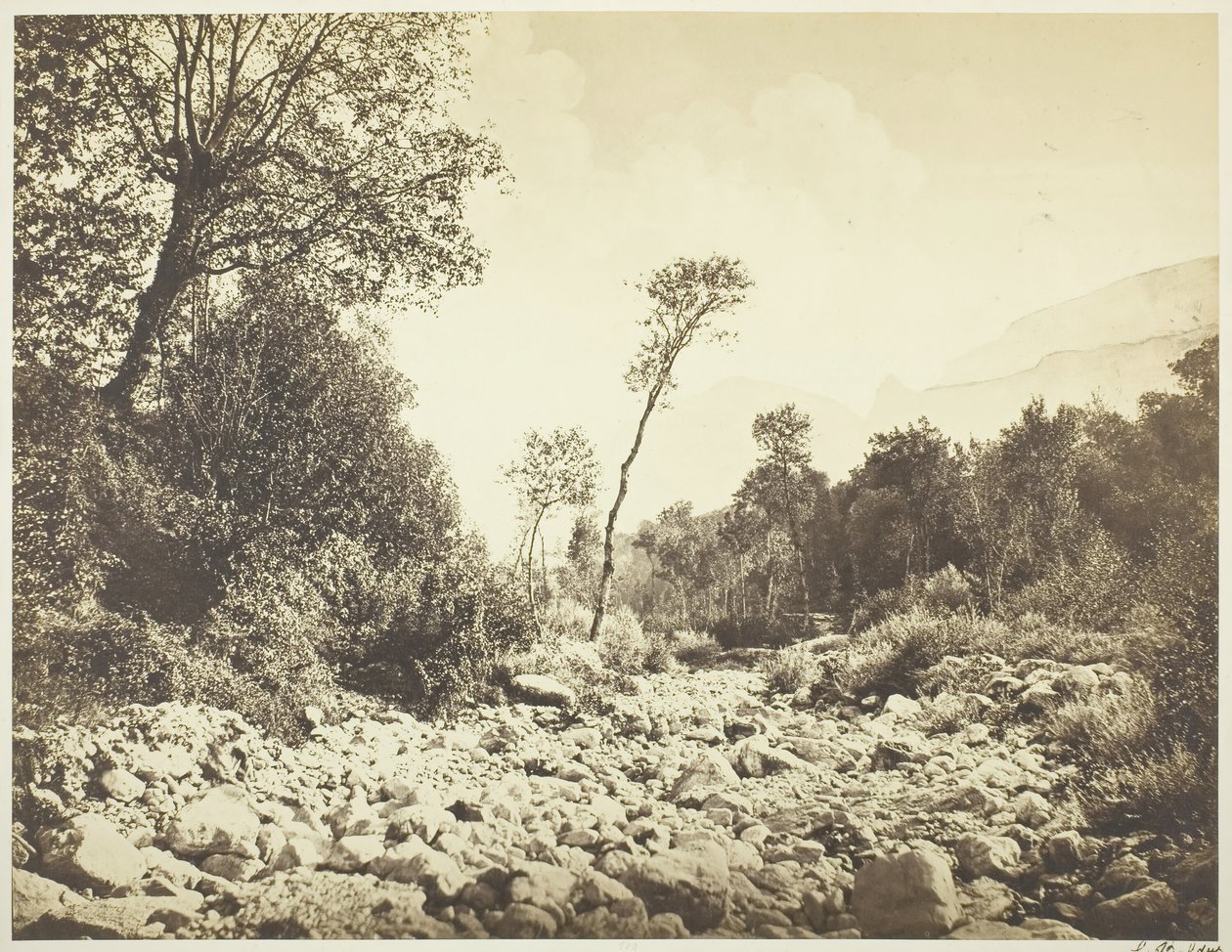 Voreppe Dauphiné, vers 1855 - Édouard Baldus