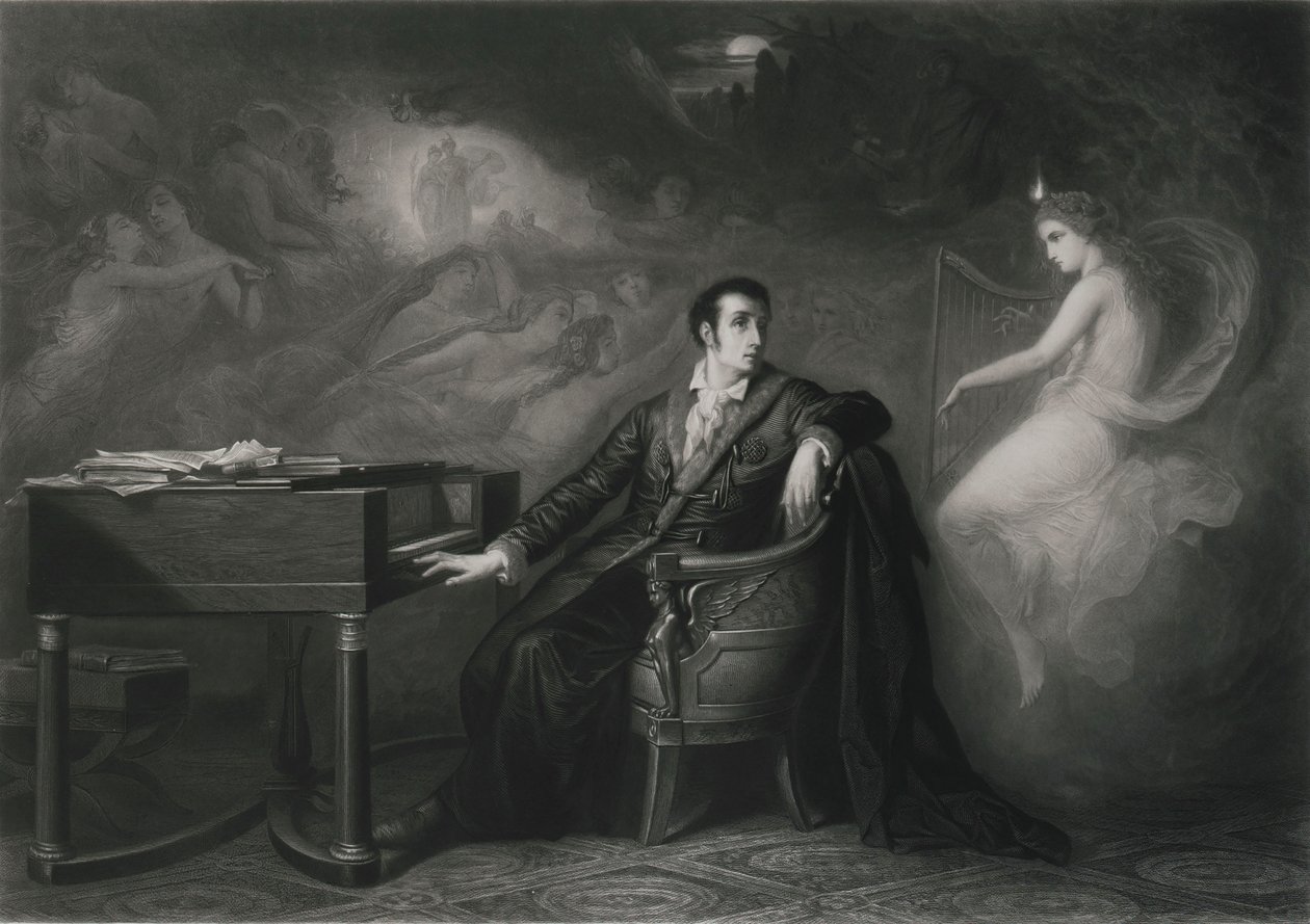 La dernière pensée de Weber, milieu du 19e siècle - Edouard Jean Conrad Hamman