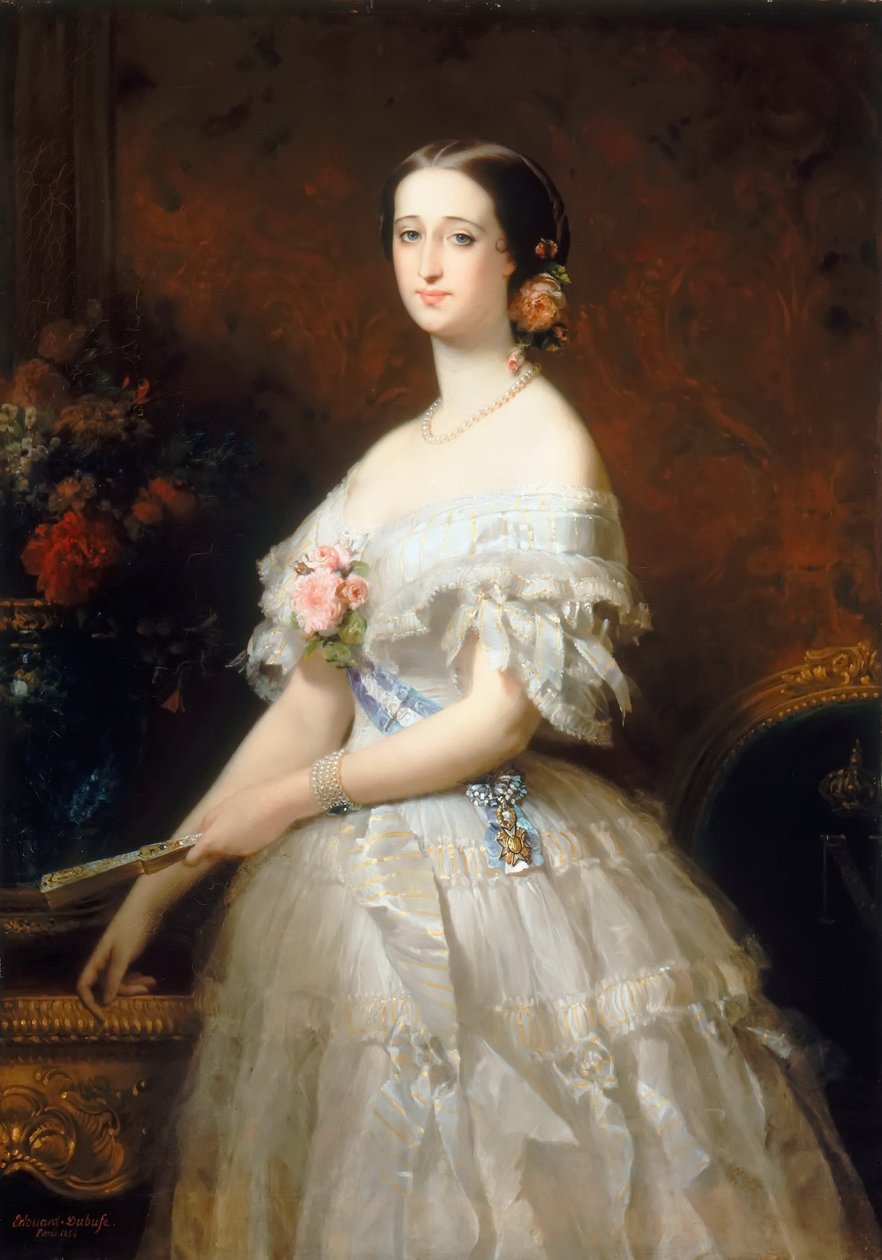 Eugénie de Montijo, impératrice des Français - Edouard Louis Dubufe