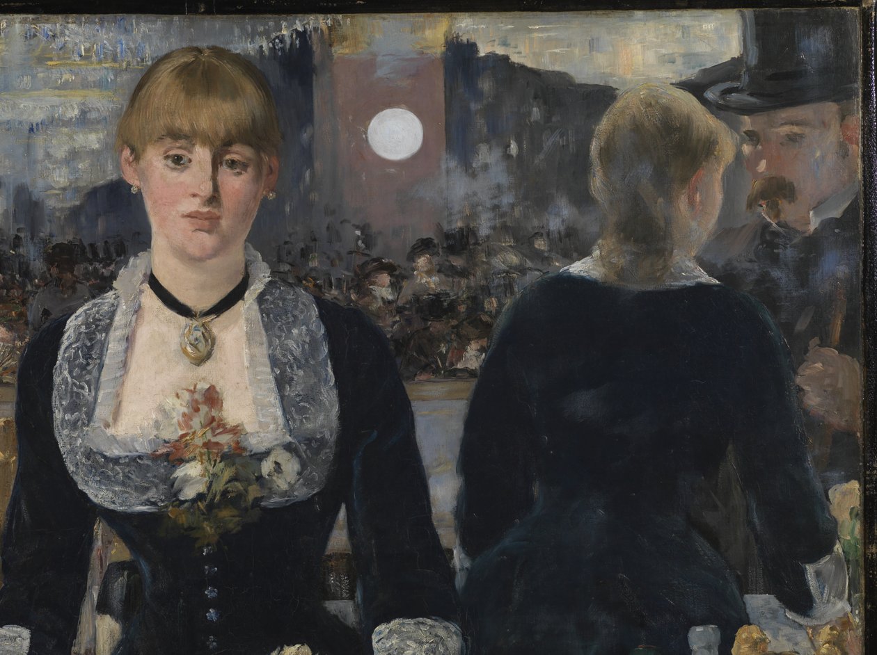 Un bar aux Folies-Bergère, 1881-82 (détail) - Édouard Manet