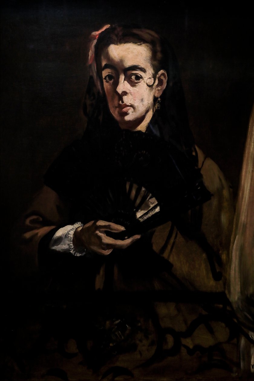 Angelina aussi dit : Une dame à la fenêtre | Édouard Manet