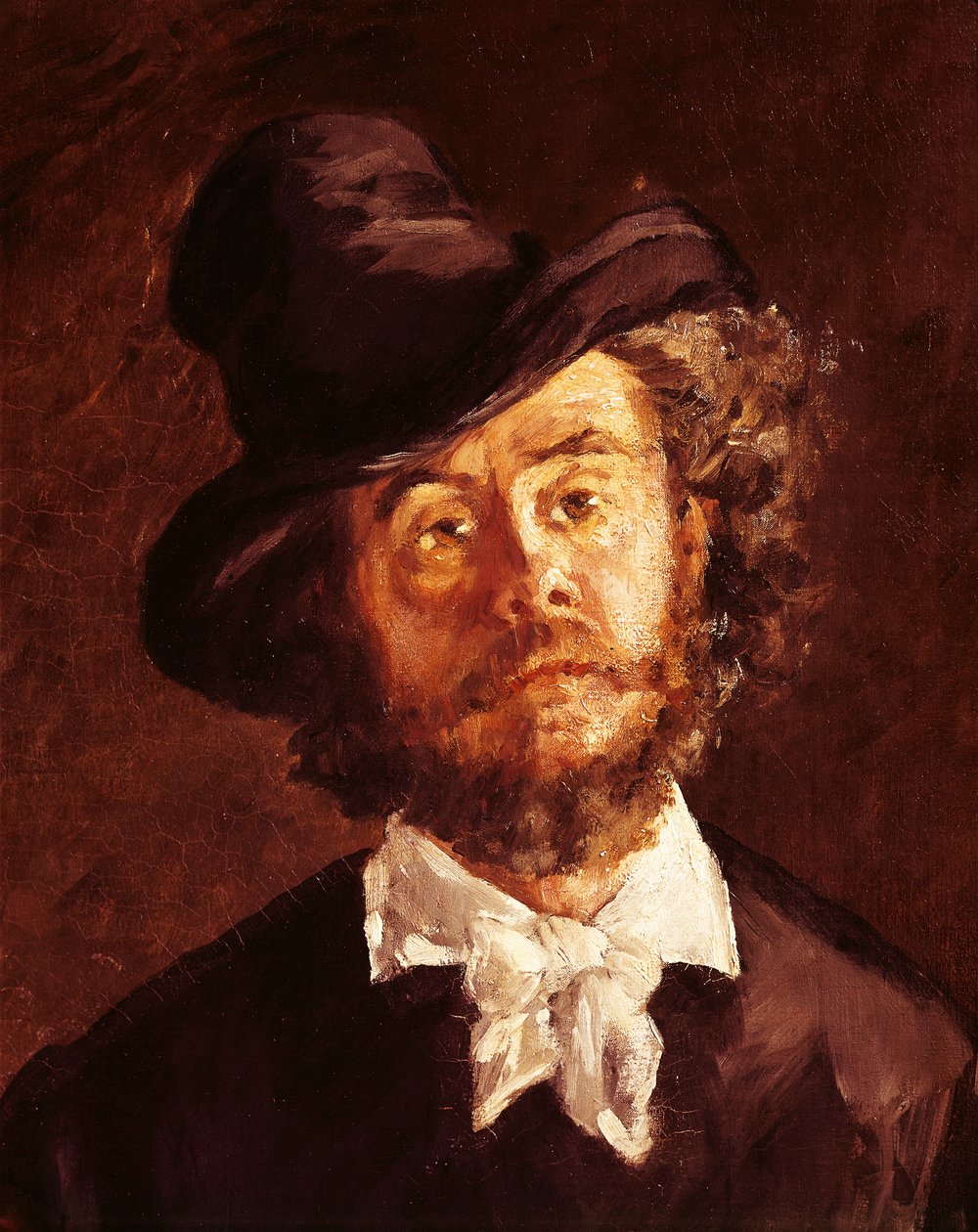 Artiste (portrait du peintre, Marcellin Desboutin) - Édouard Manet