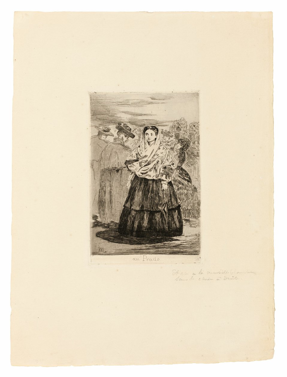 Au Prado I - Édouard Manet