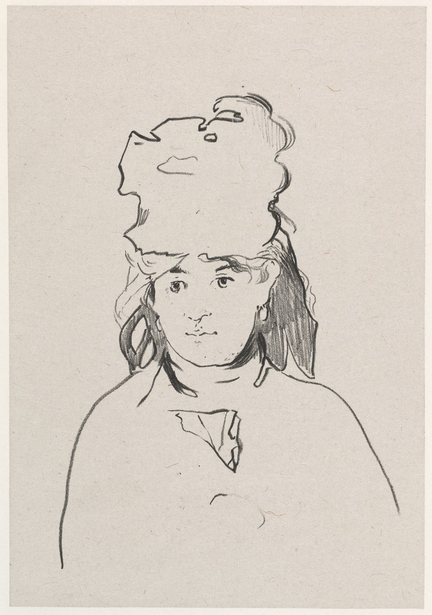 Berthe Morisot, 1872 - Édouard Manet
