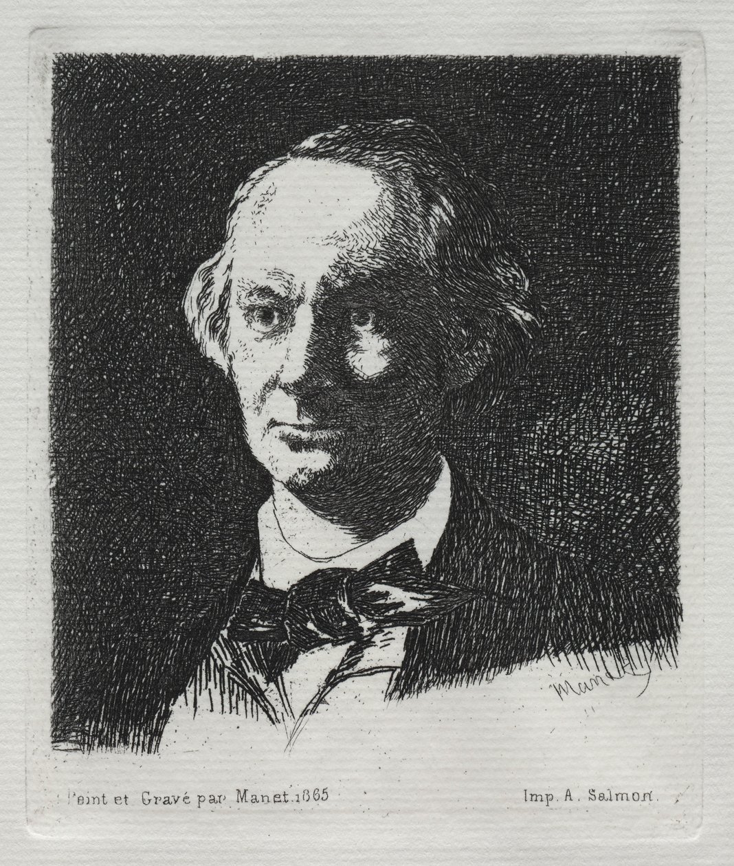 Charles Baudelaire, 1869 - Édouard Manet