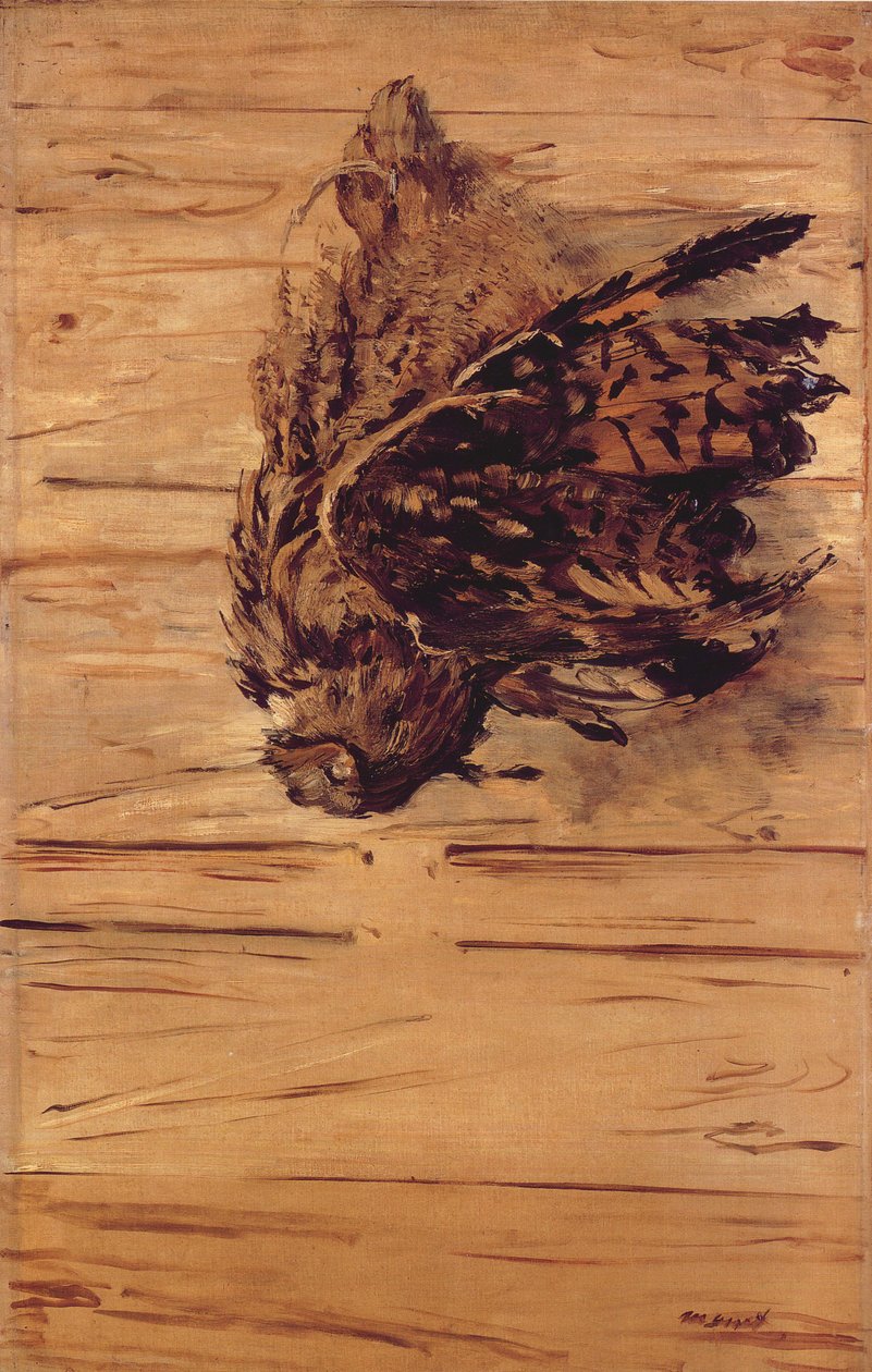 Aigle mort Hibou - Édouard Manet