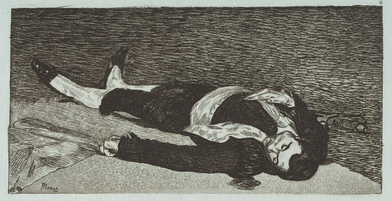 Toreador mort - Édouard Manet