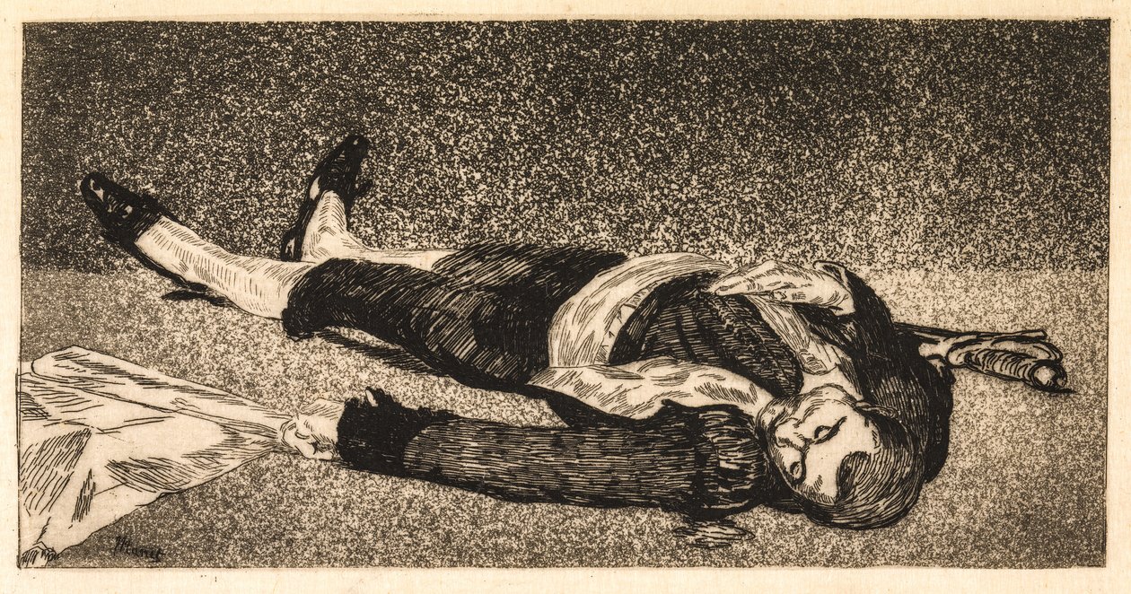 Le toréador mort - Édouard Manet
