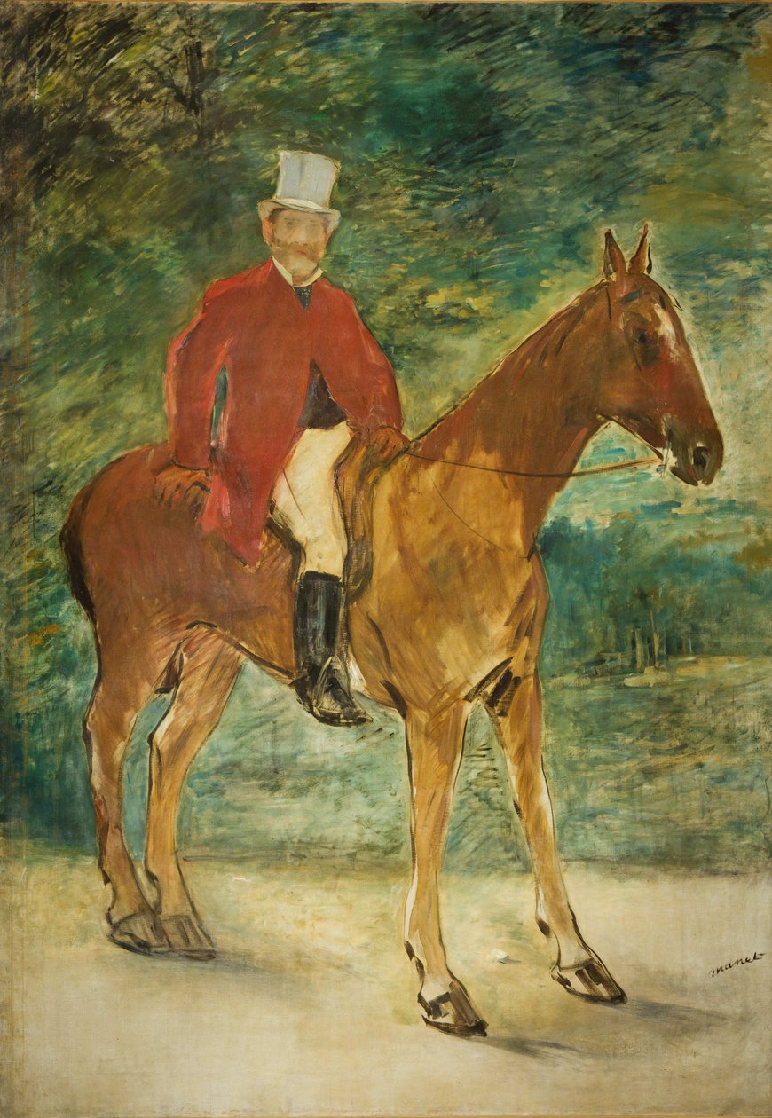 Portrait équestre de Michel Arnaud - Édouard Manet