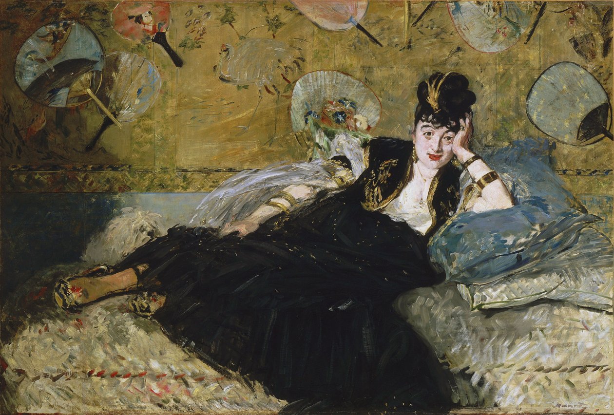 Français :  La dame aux éventails Femme aux éventails - Édouard Manet
