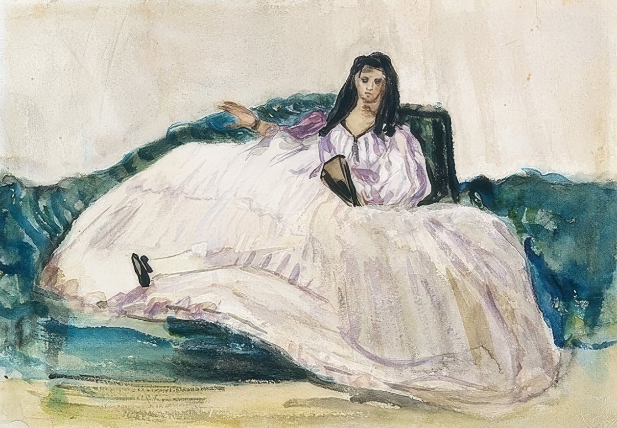 Jeanne Duval - La maîtresse de Baudelaire - Édouard Manet