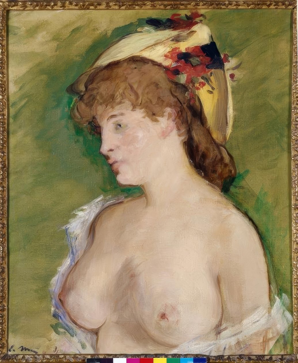 La blonde aux seins nus - Édouard Manet