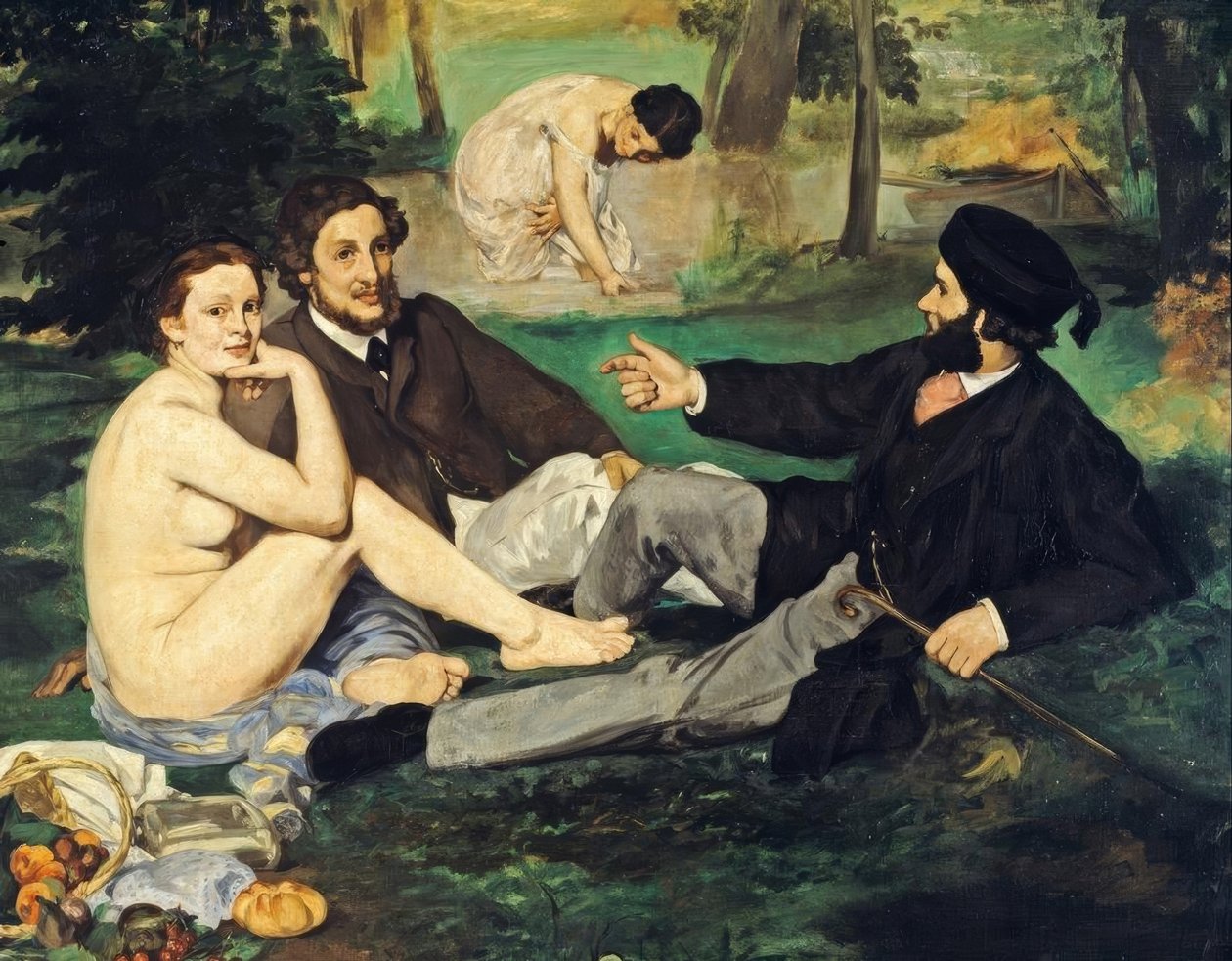 Le déjeuner sur l’herbe - Édouard Manet