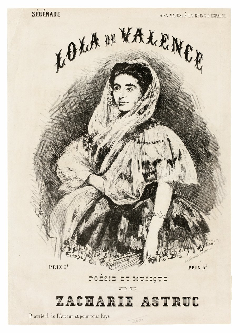 Lola de Valence - Édouard Manet