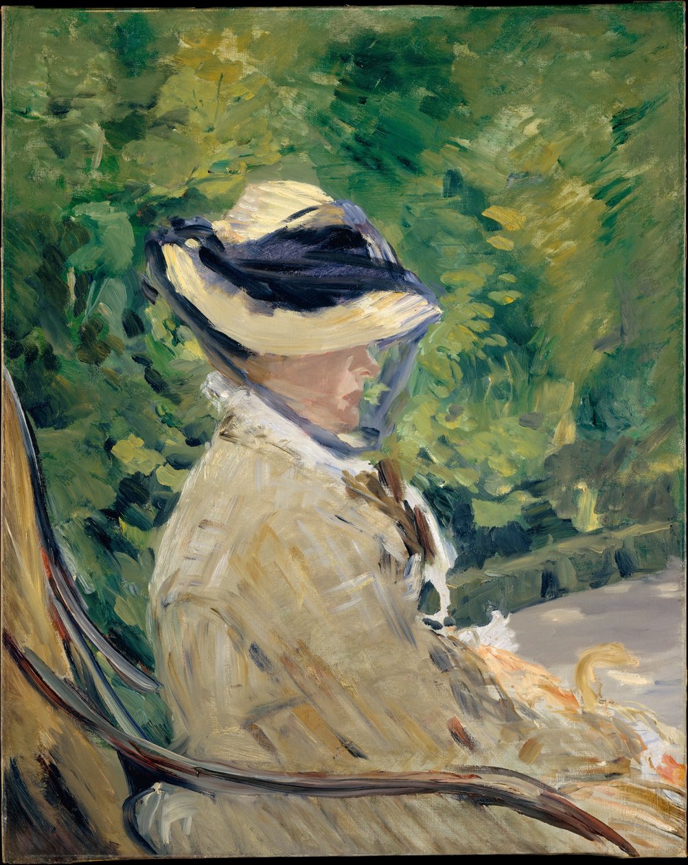 Madame Manet (Suzanne Leenhoff, 1829-1906) à Bellevue - Édouard Manet