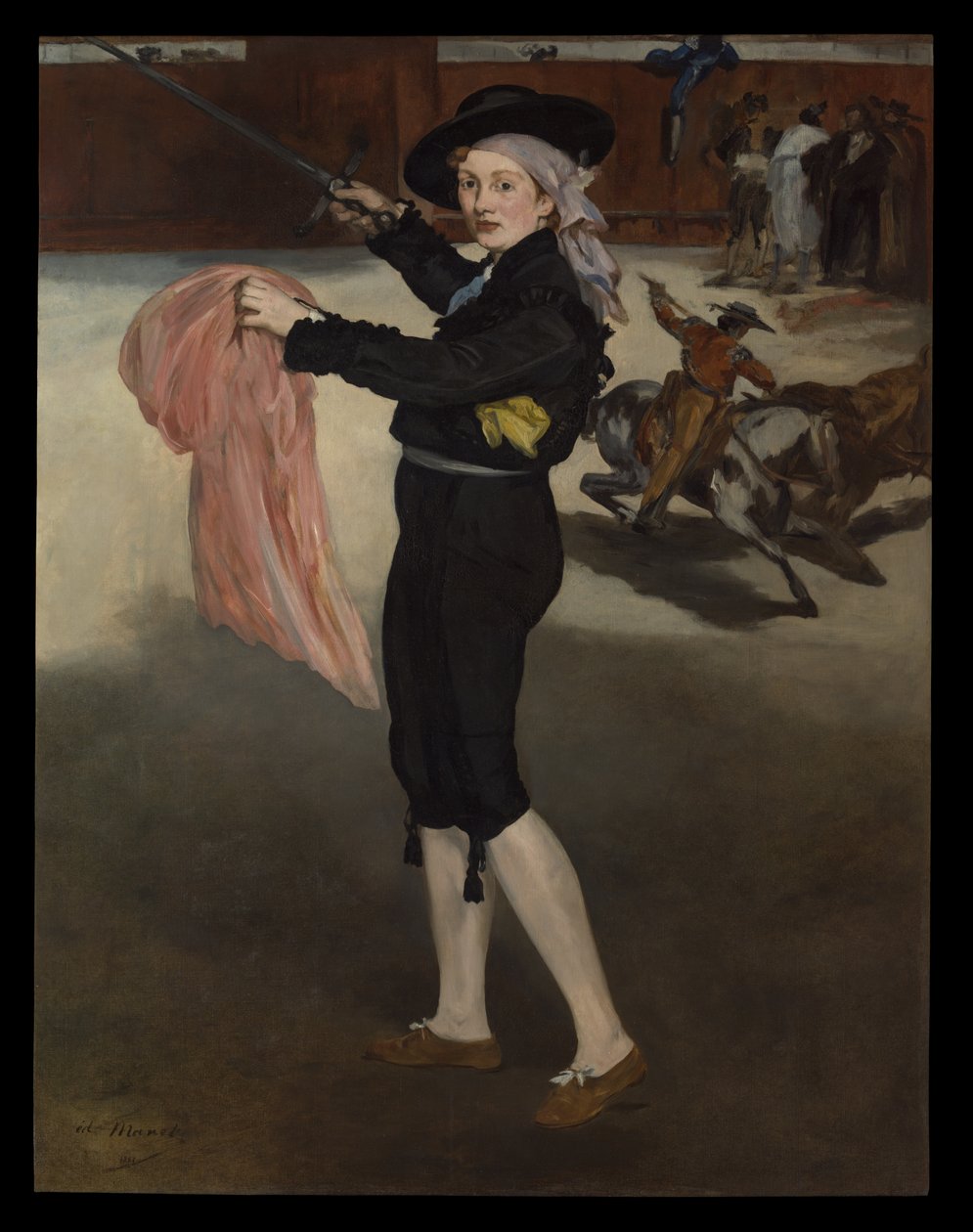 Mademoiselle V. . . en costume d
