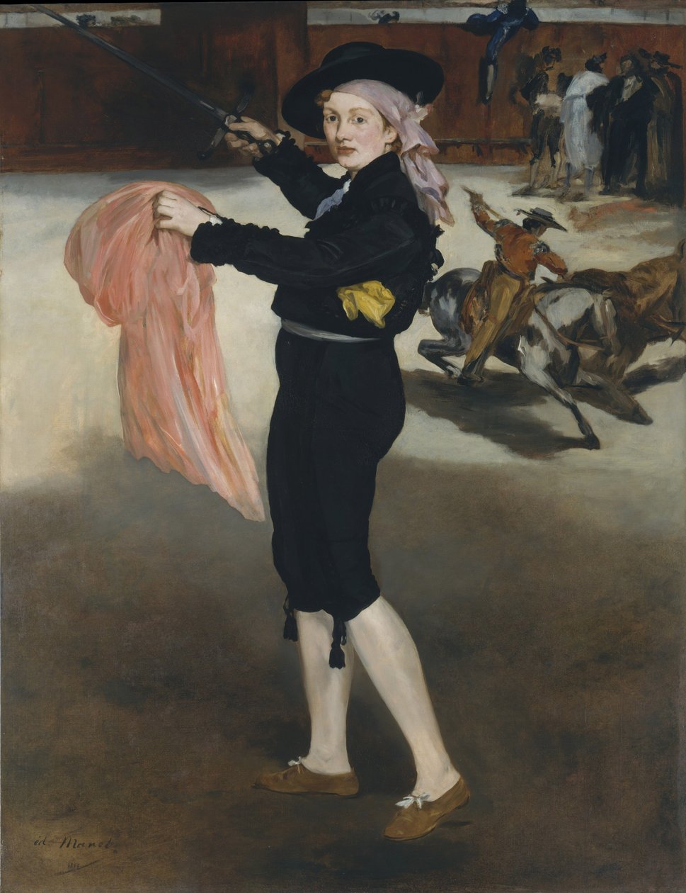 Mademoiselle V... en costume d