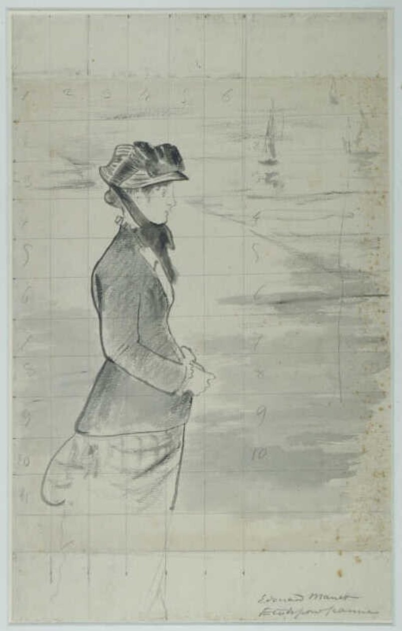 Manet - Annabel Lee au bord de la mer, vers 1881 - Édouard Manet