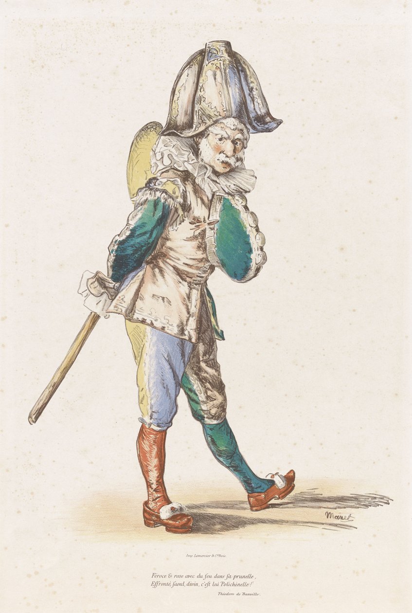 Polichinelle - Édouard Manet