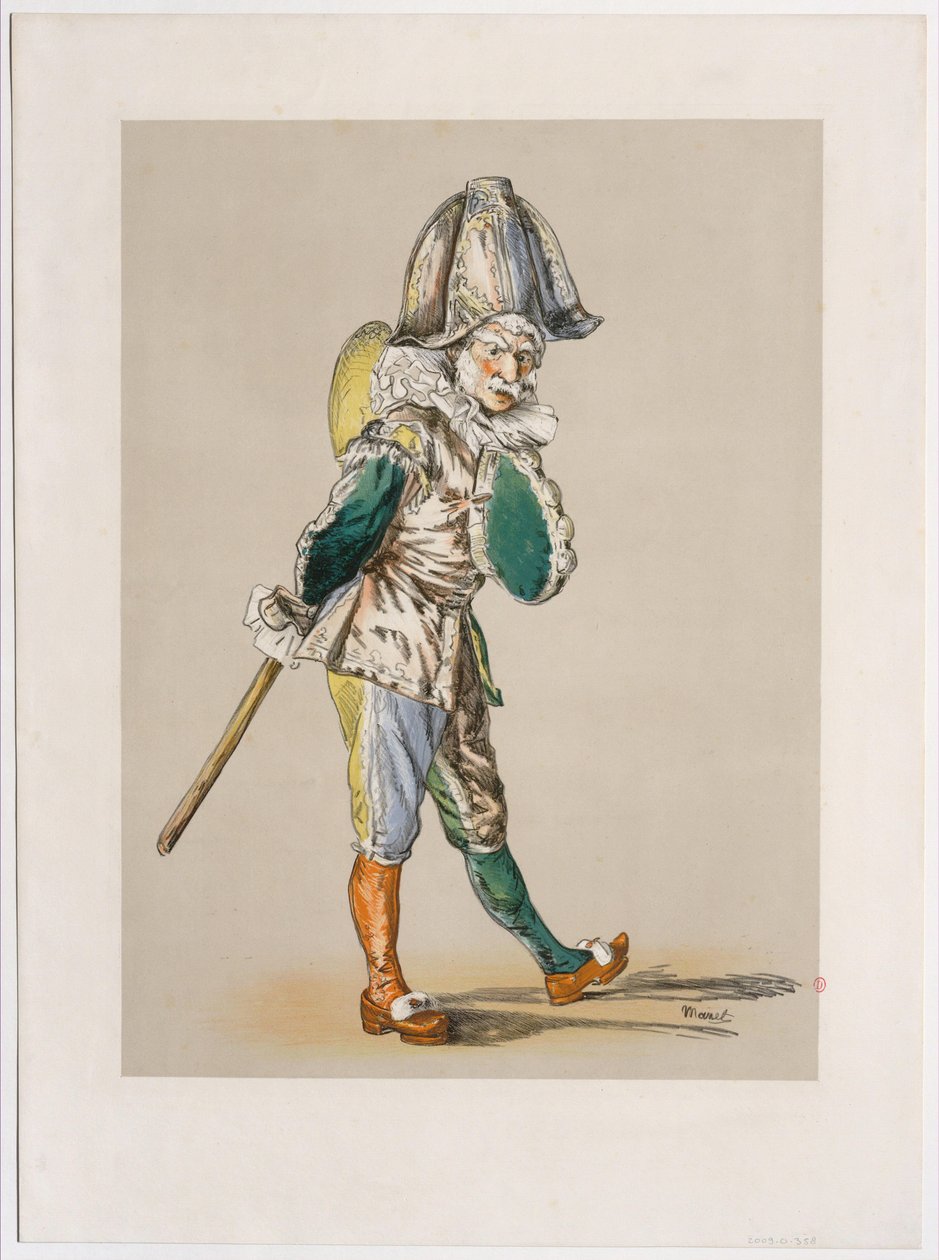 Polichinelle - Édouard Manet