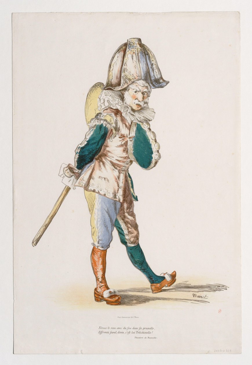 Polichinelle - Édouard Manet