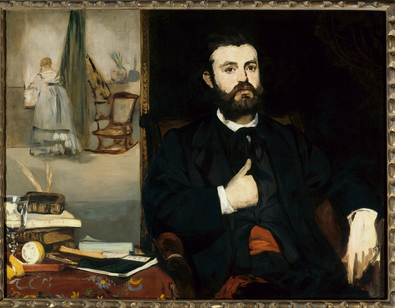 Portrait du sculpteur Zacharie Atruc (1835-1907) - Édouard Manet