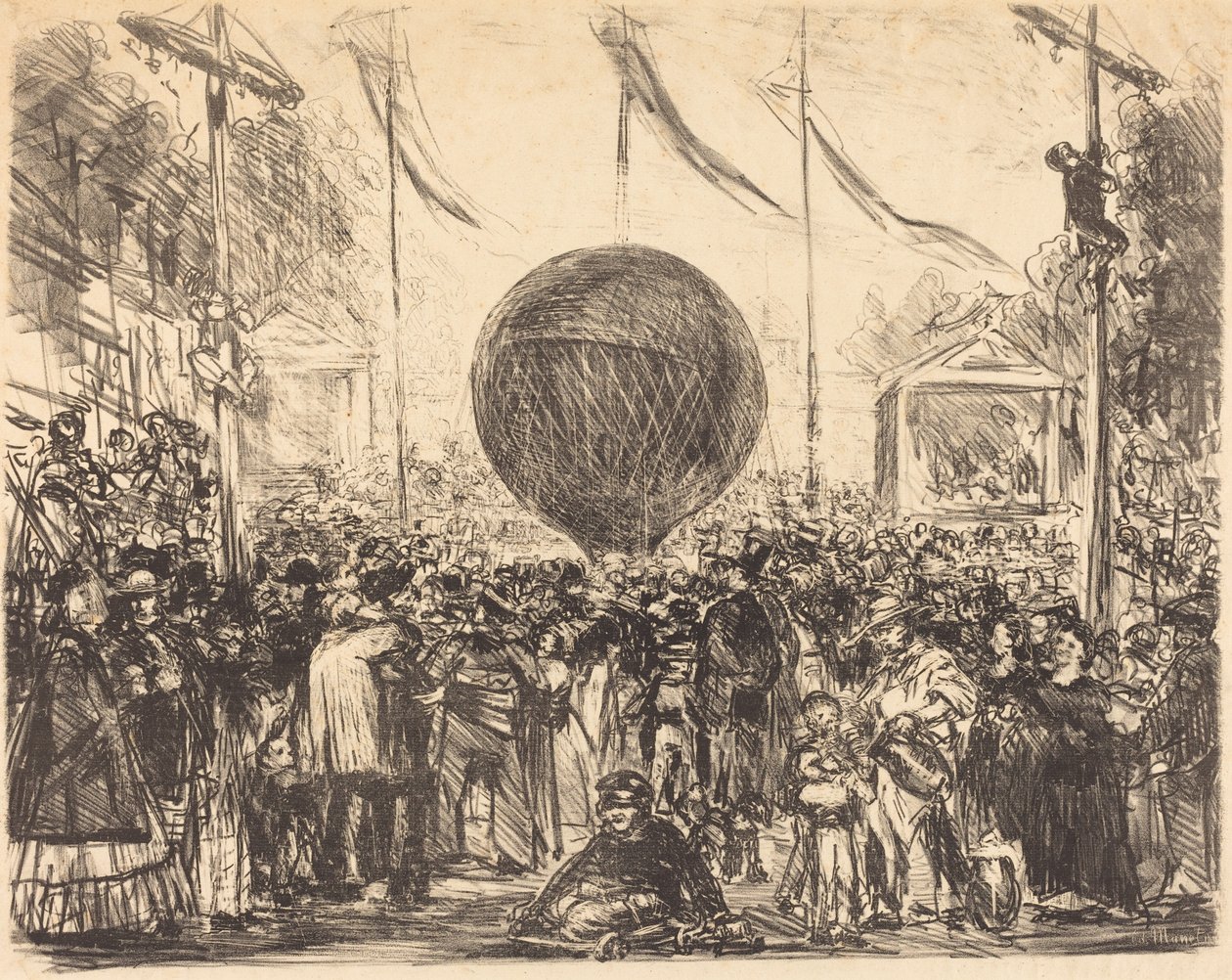Le Ballon, 1862 - Édouard Manet