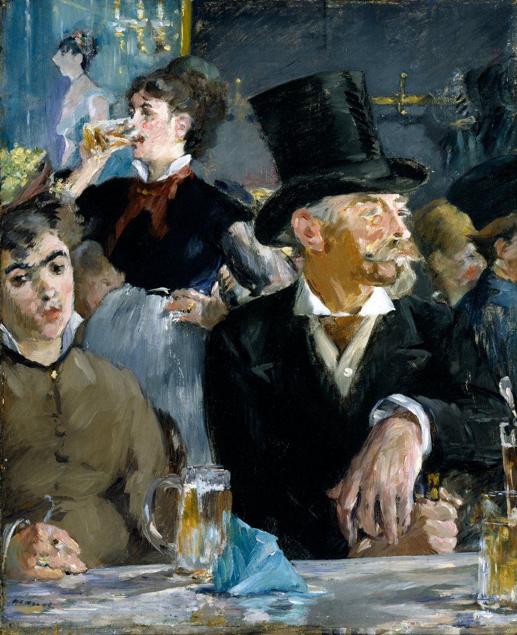 Le Café-Concert, vers 1879 - Édouard Manet