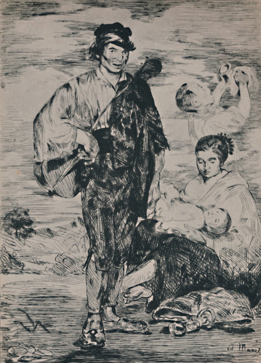 Les Gitans, 1862, 1946 - Édouard Manet