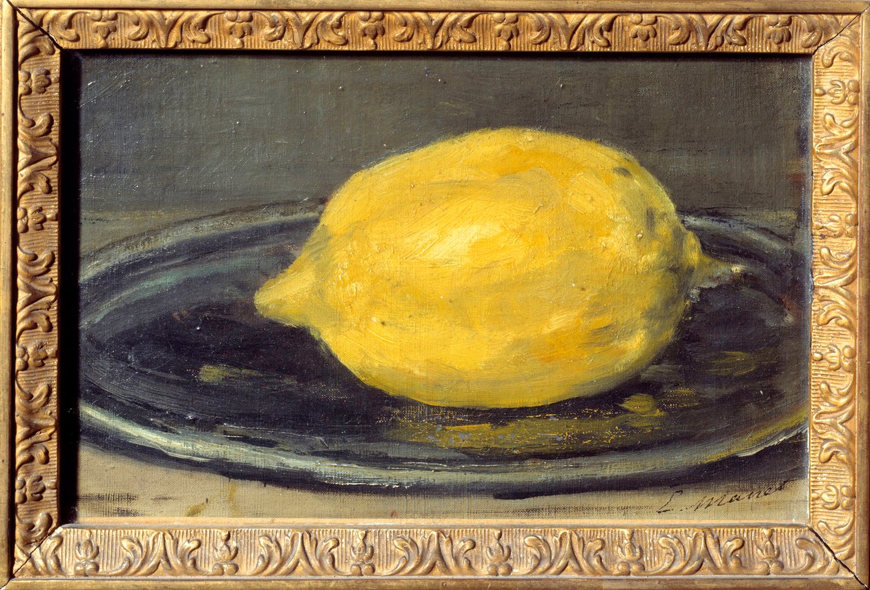 Le Citron Peinture de Édouard Manet (1832-1883). 1880 Paris, Musée d
