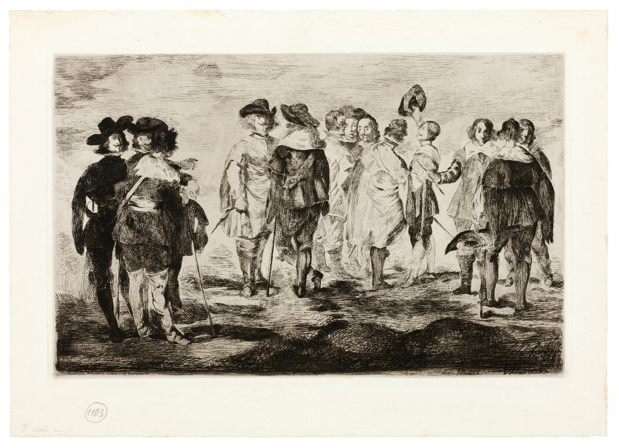 Les petits cavaliers - Édouard Manet