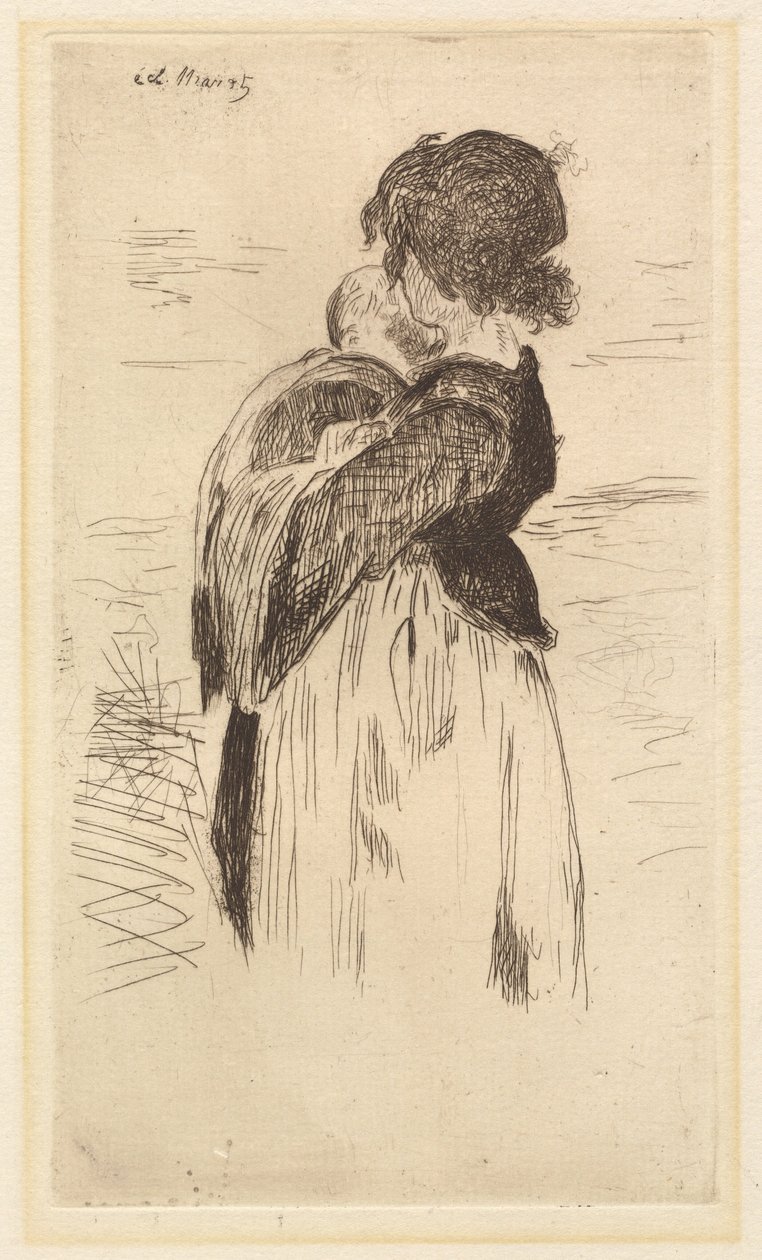 La petite fille - Édouard Manet