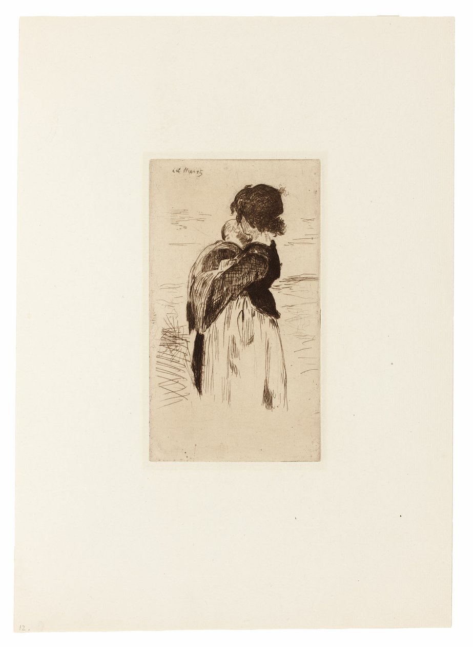 La petite fille - Édouard Manet