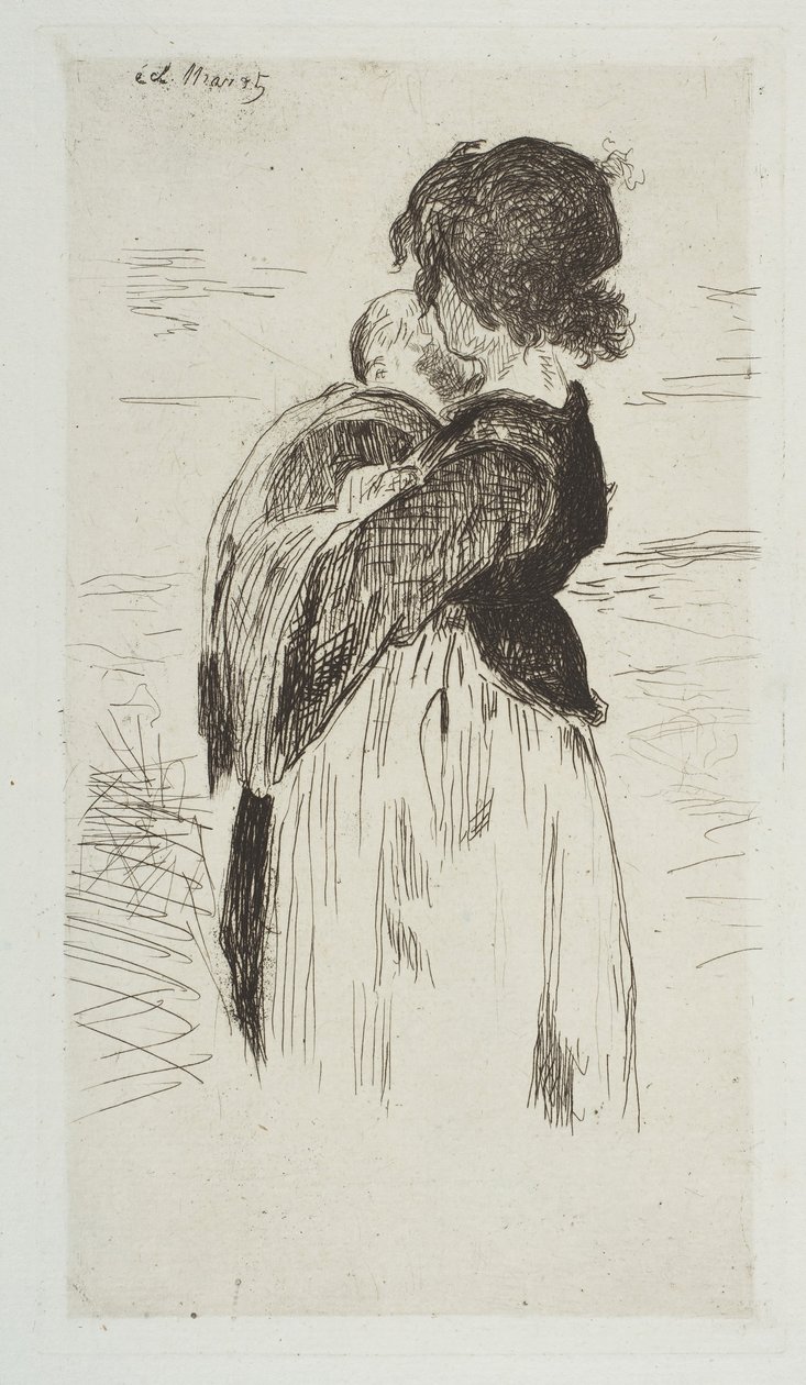 La Petite Fille, 1861-62 - Édouard Manet