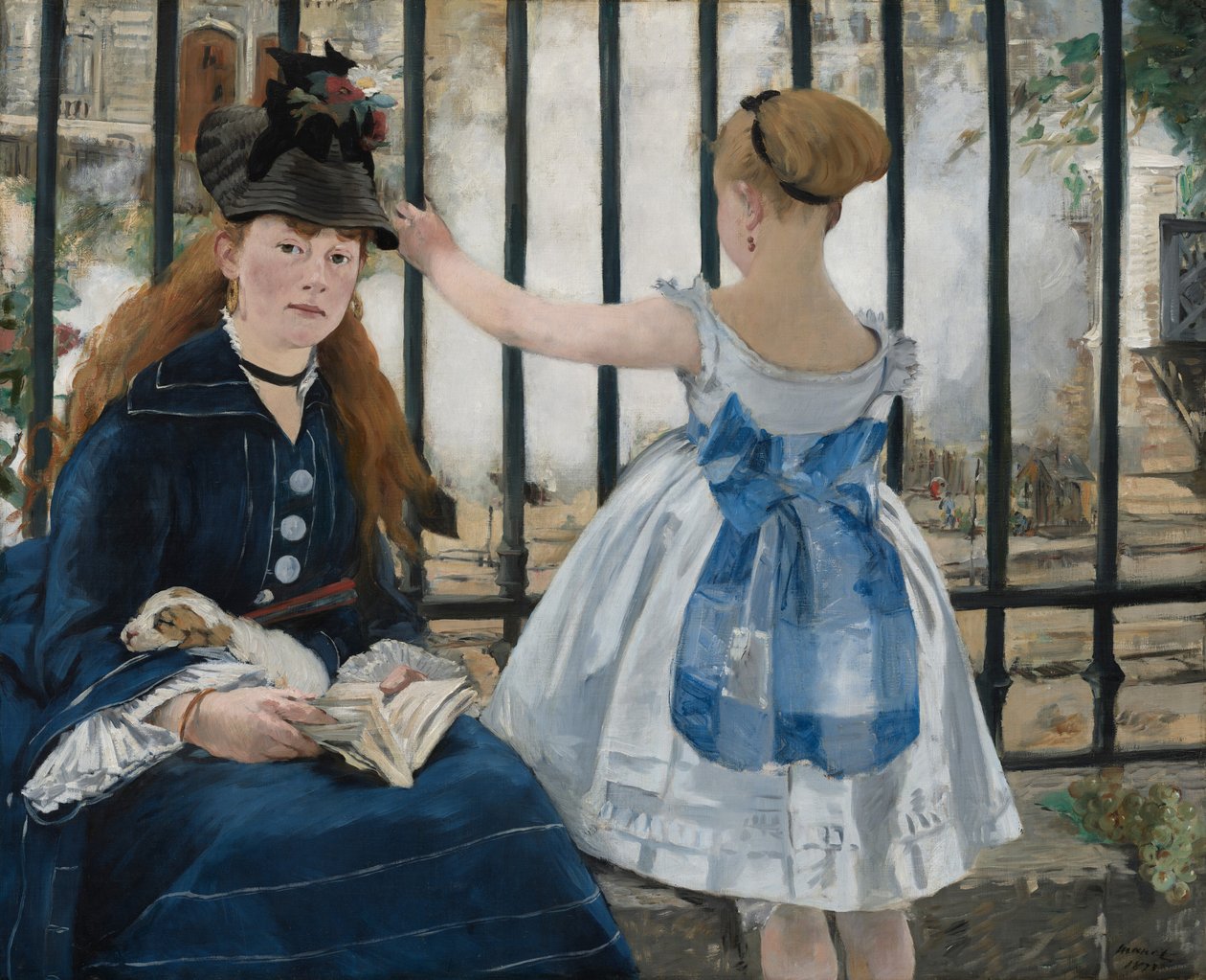 Le Chemin de fer - Édouard Manet