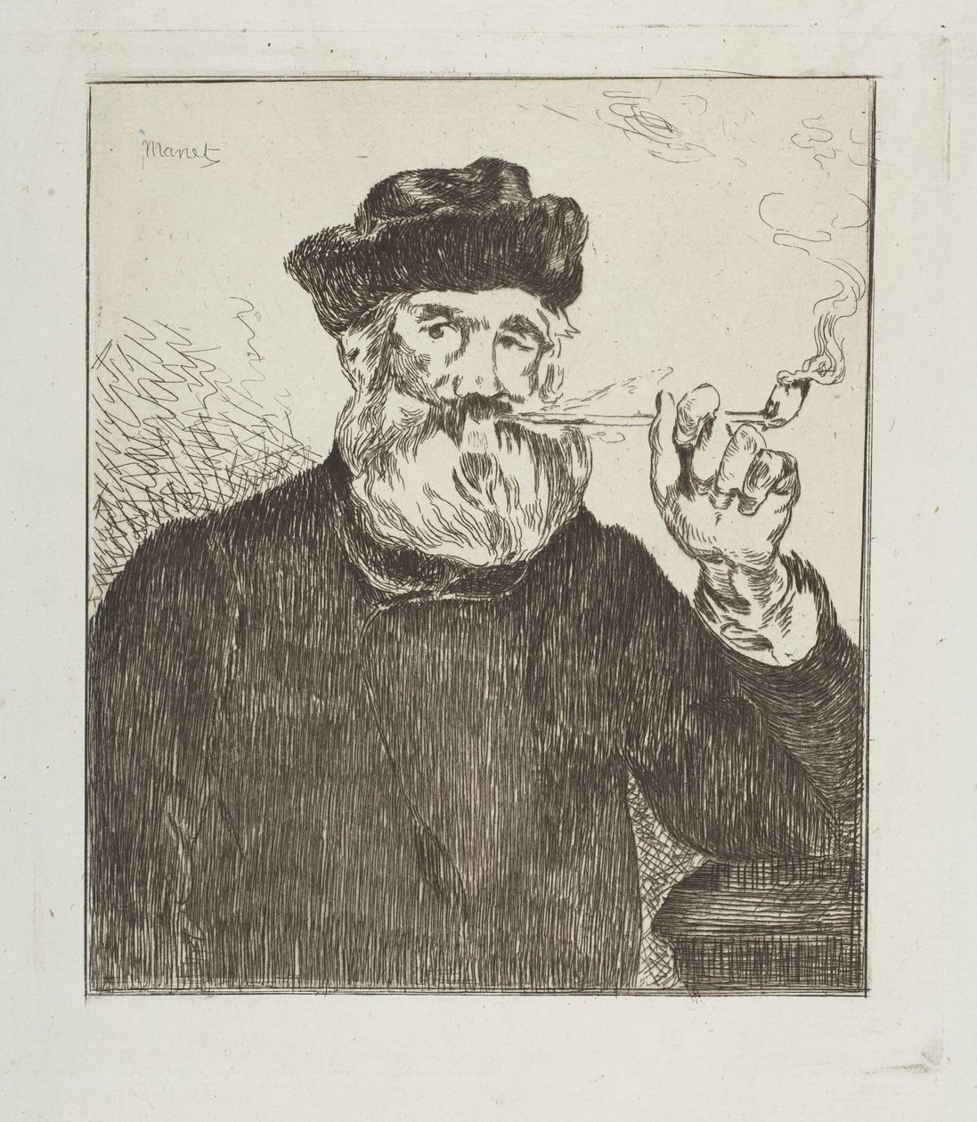 Le Fumeur - Édouard Manet