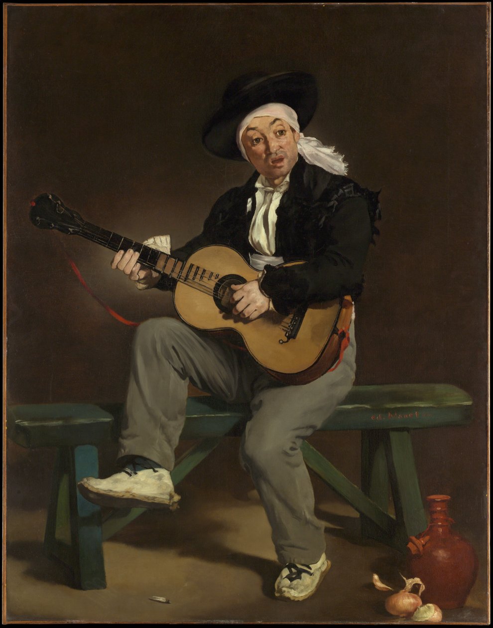 La Chanteuse espagnole - Édouard Manet