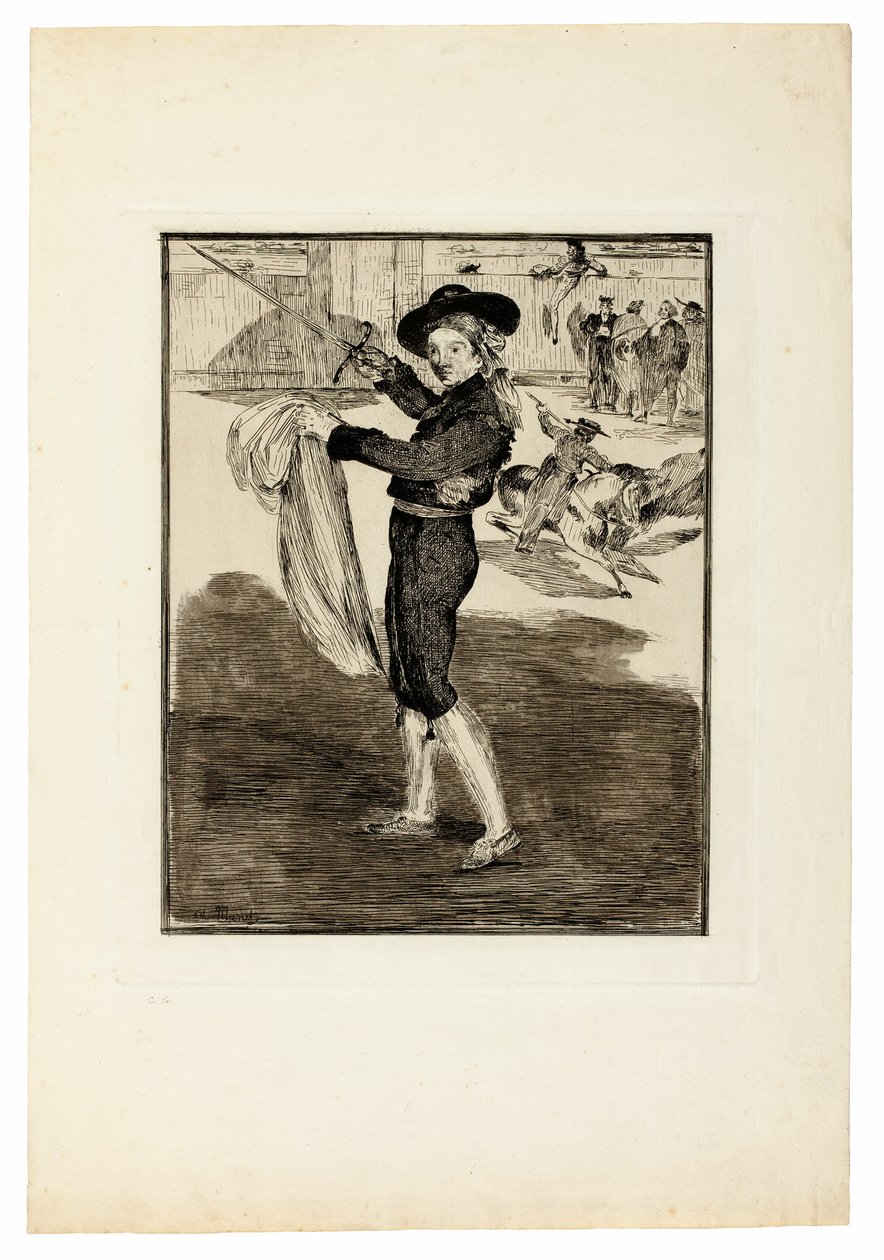 Victorine Meurent en costume d