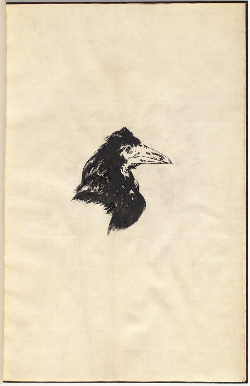 Le Corbeau - Edouard Manet, Edgar Allan Poe