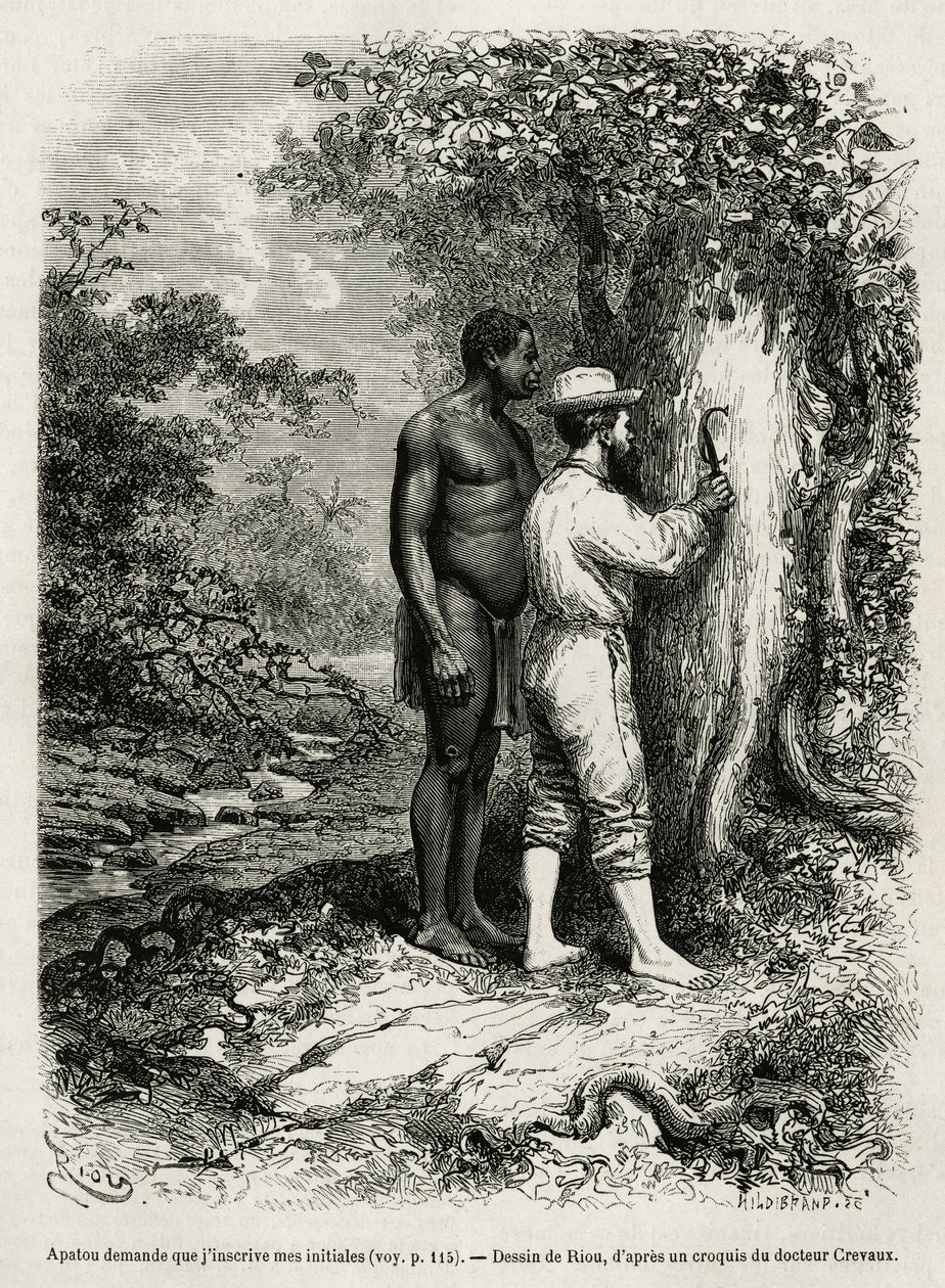 Apatou, guide et compagnon de voyage demande à l