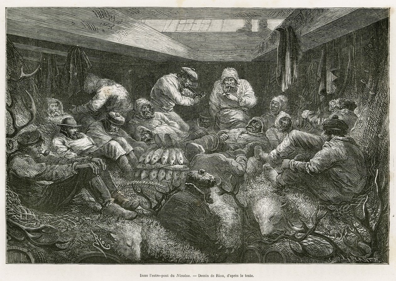 Perdus et épuisés de fatigue, l