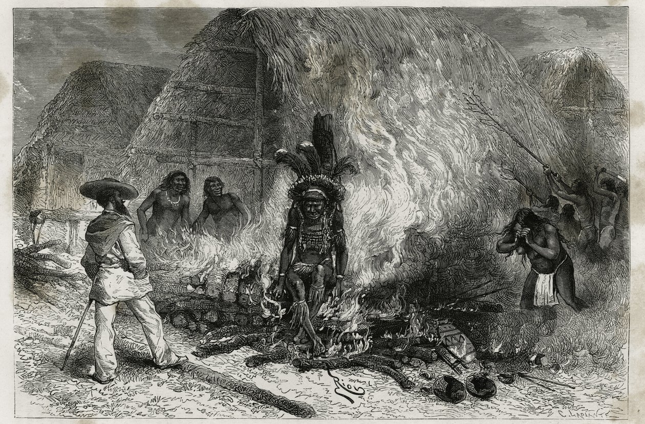 La crémation d