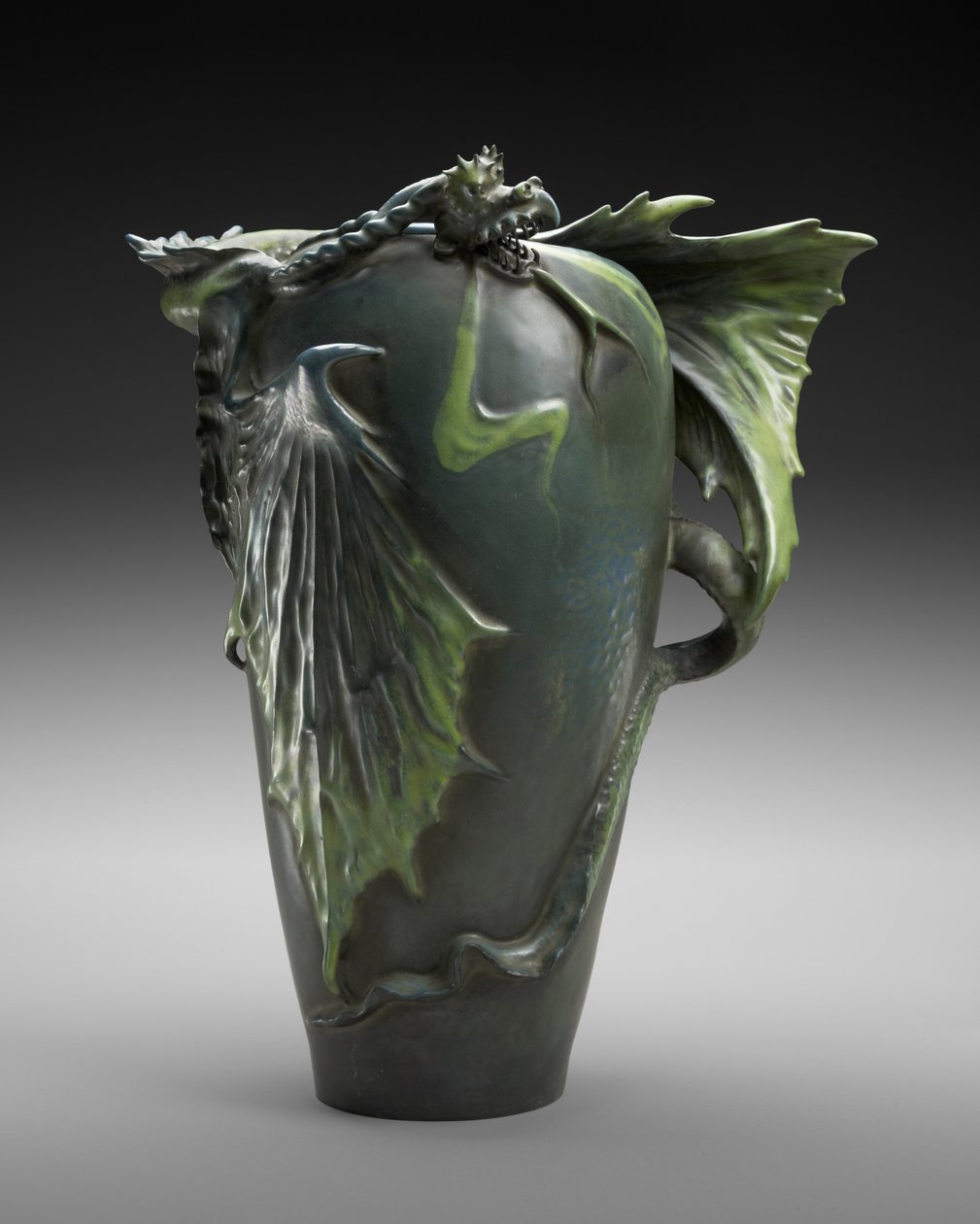 Vase "Dragon", Riessner, Stellmacher & Kessel, c. 1900 - Edouard Stellmacher