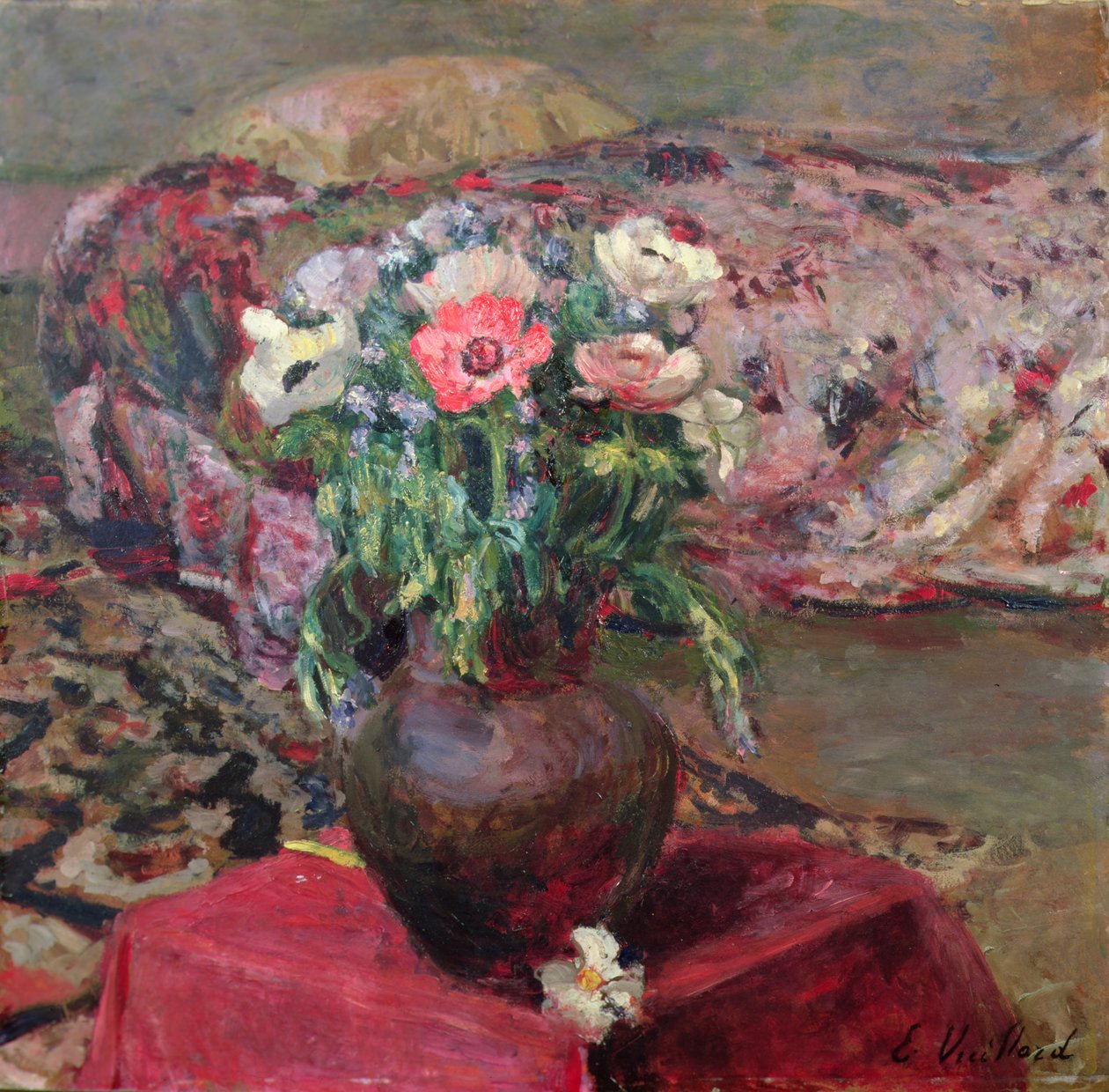Anémones - Edouard Vuillard