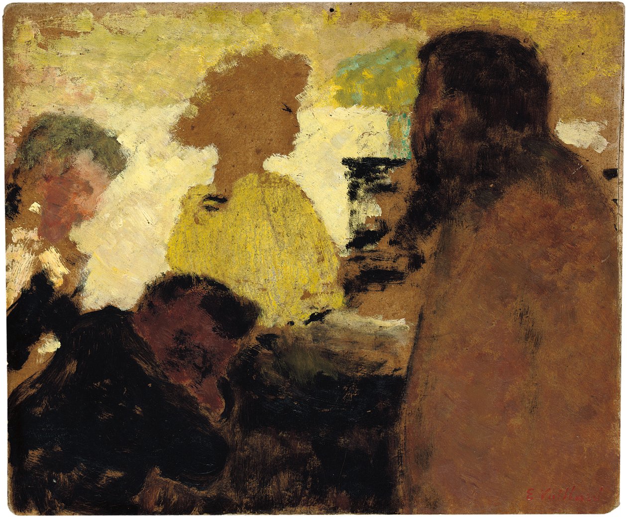 Au piano, c.1896 - Edouard Vuillard