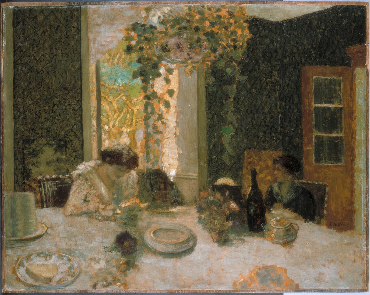 La salle à manger - Edouard Vuillard